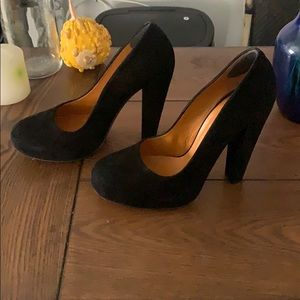 Carven Black Heels (Made in Spain) Size 40